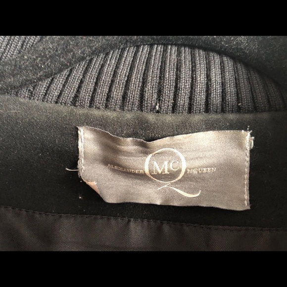 Alexander McQueen men’s suede bomber sz medium - Picture 4 of 4